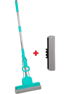 Aesco Smarter Pratik Paspas Çift Sıkmalı + Yedek