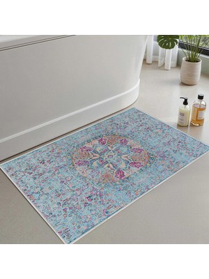 Aesco Monnhein Banyo Paspası, Yumuşak Banyo Halısı, Kaymaz Dot Tabanlı, Su Emici, Makinede Yıkanabilir - 50 x 80 cm