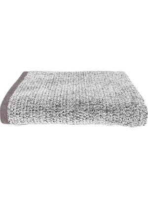 Aesco Everplush Elmas Jakarlı Banyo Çarşafı, 35" x 66", Gri
