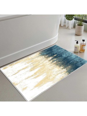 Aesco Monnhein Banyo Paspası, Yumuşak Banyo Halısı, Kaymaz Dot Tabanlı, Su Emici, Makinede Yıkanabilir - 50 x 80 cm