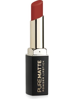 Aesco Golden Rose Pure Matte Powder Lipstick No: 121 - Nemlendirici Pudramsı Mat Ruj