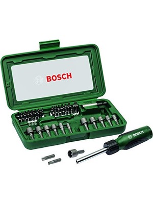 Aesco Bosch - 46 Parça Tornavidalı Vidalama ve Lokma Ucu Seti (Promo Versiyon)