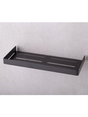 Aesco System Duş Raf Sistemi Siyah Renk 50X100X250 mm