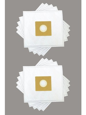 Aesco Marketto Arçelik ile Uyumlu S 4250 Tornado Süpürge Toz Torbası Bez 10 Adet