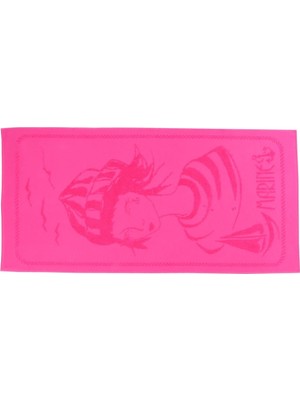 Aesco Anemoss Denizci Kız Plaj Havlusu Pembe 140X70 cm
