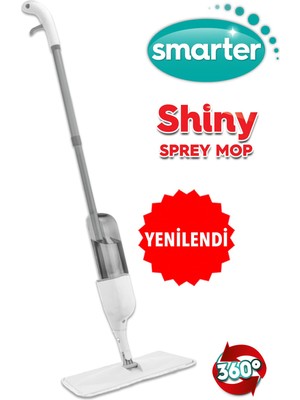 Aesco Smarter Shıny Sprey Mop Set (Beyaz)
