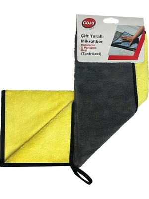 Aesco Gojo Çift Taraflı Mikrofiber Kurul ve Parlatma (Tank) Bezi 50X70 cm