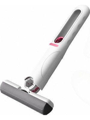 Aesco Calessier Mini El Mopu, Kendinden Çekçekli Su Emici Mikrofiber Başlıklı Yüzey Temizleme Aparatı, Ev Yüzeyleri ve Araba Camı Için Çok Amaçlı Kompakt Mini Mop