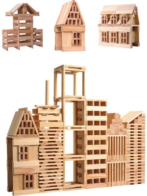 Aesco Redka Red City Ahşap Bloklar
