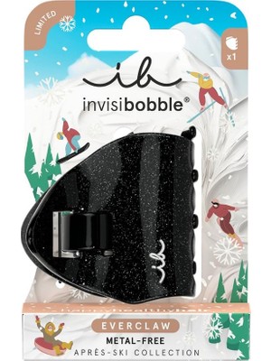 Aesco Invisibobble - Everclaw M Apres Ski Bonfire Night - 1 Adet Orta Boy Klipsli Saç Tokası