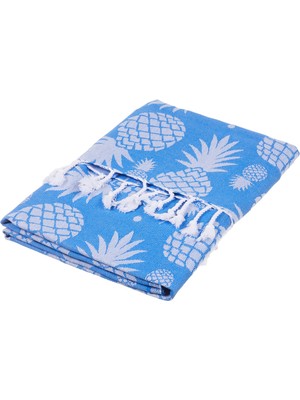 Aesco Ananas Peştemal Mavi