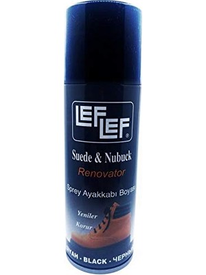 Aesco Süet Nubuk Sprey Boya -SIYAH-200ML
