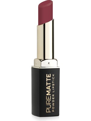 Aesco Golden Rose Pure Matte Powder Lipstick No: 122 - Nemlendirici Pudramsı Mat Ruj