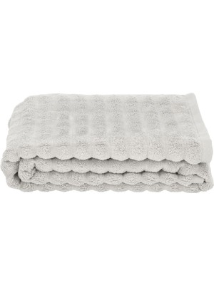 Aesco Zone Denmark Denmark Inu Banyo Havlusu 140 x 70 cm Yumuşak Gri