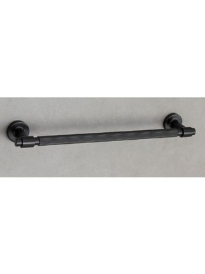 Aesco System Ezel Uzun Havluluk Siyah Renk 50X76X450 mm