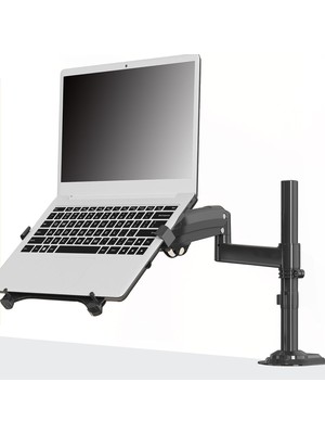 Aesco Ergoflex Nb H100-FP Ergonomic Amortisörlü 10"-17" Profosyonel Laptop Standı