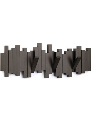 Aesco Umbra Gardırop Sticks Multi Hook 5, Espresso Kahverengi