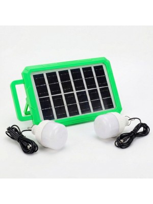 Aesco Orret Home 2 Ampullü Solar Panelli Powerbank Özellikli Kamp Işığı Seti – Güneş Enerjili LED Kamp Aydınlatma Sistemi, Taşınabilir Şarjlı Çadır Lambası, Outdoor Acil Durum Işığı