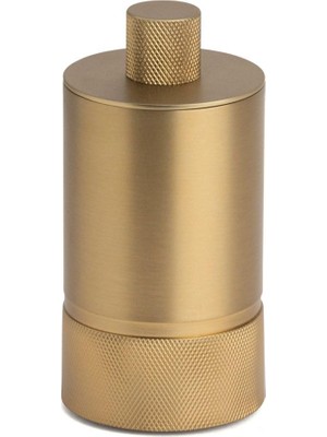 Aesco System Tezgah Üstü Pamukluk Gold-Mat Altın Renk 122X60X60 mm Gold Tek Ebat BA2006 024 Gl-Bb