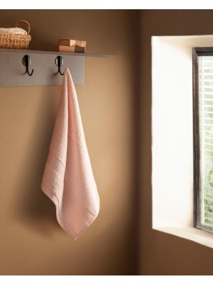 Aesco Madame Coco Clarette Yüz Havlusu - Pembe - 50X80 cm