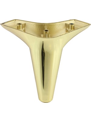 Aesco BADEM10 Aspen Mobilya Kanepe Sehpa Tv Ünitesi Baza Koltuk Ayağı Gold Altın Renk 12 cm Ayak