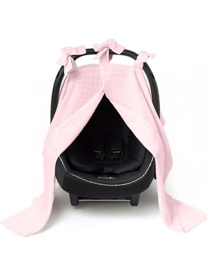 Aesco Deux Lapins Müslin Puset Örtüsü - Innocent Pink