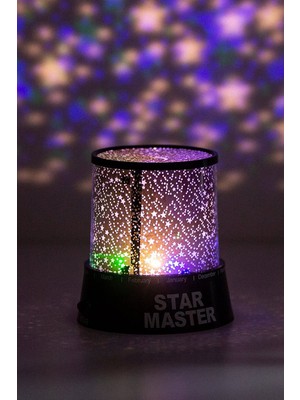 Aesco Mobee Star Master Yıldız Yansıtmalı Gece Lambası Projeksiyon Bebek Odası Lamba Dekoratif Lamba