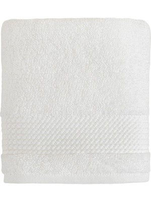 Aesco Chakra Eva Cotton Yüz Havlusu 50X90 cm Beyaz