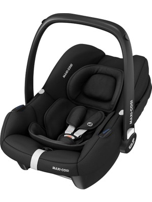 Aesco Maxi-Cosi Cabriofix I-Size Adac'lı Bebek Oto Koltuğu ve Ana Kucağı, Essential Black, 0-13 kg