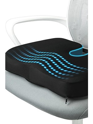 Aesco Sogex Visko Cocix Minder Oturma Minderi Basur Hemoroid Minderi Ortopedik Oturma Minderi Simidi Yastığı