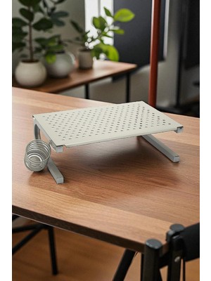 Aesco Hodbehod Masa Üstü Laptop Monitor Tv Yazıcı Ekran Yükseltici Ayaklı Stand