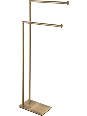 Aesco System Banyo Hareketli Havluluk Antik Renk 868X200X345 mm Antik Tek Ebat BA4002 051 Abm