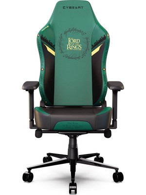 Aesco Cybeart Lord Of The Rings Series Black Edition Pu Deri Bel Destekli 4d Hafızalı Yastık Oyuncu Koltuğu