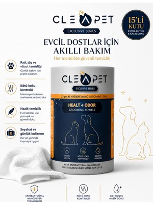 Aesco Cleapet 30X40 cm Mikrofiber Kedi ve Köpek Kurulama Havlusu Yüksek Emici, Hızlı Kuruyan Yumuşak Pati Silme Bezi Banyo, Tüy Bakım Örtüsü