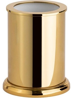 Aesco System Tezgah Üstü Diş Fırçalığı Gold Renk 101X83X83 mm Gold Tek Ebat BA2000 007 Gl