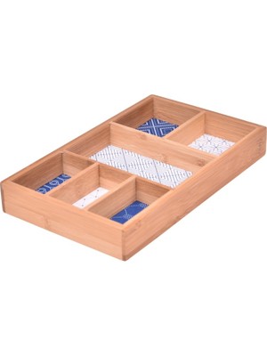 Aesco Bambum Boxy - 6 Bölmeli Takı Kutusu