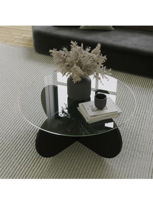 Aesco Neostill Bubble Cam Sehpa/siyah