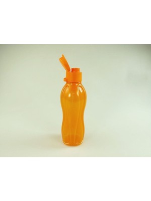Aesco Tupperware To Go Eco 500 ml Turuncu Parlak Şişe Meyve Suyu Su Şişesi Öko 10307