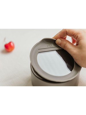 Aesco Neoflam Fika One Seramik Saklama Kabı Gri 1000ML D-NEONE100-07
