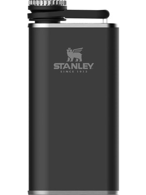 Aesco Stanley The Easy-Fill Wide Mouth Flask 0.23L Cep Matarası 10-00837-0071 Siyah