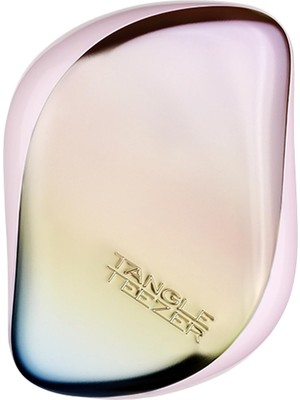 Aesco Tangle Teezer Compact Styler Matte Ombre Chrome Saç Fırçası - Seyahat ve Çanta Boy Tarak