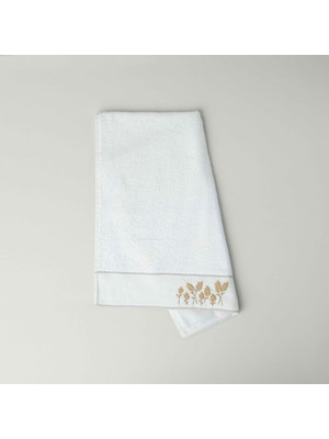 Aesco Linens Avena Bambu 50X85 cm Yüz Havlusu Ekru