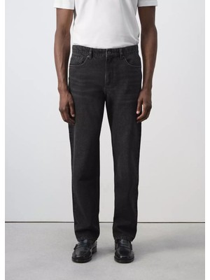 Mango Regular Kesim Bob Jean Pantolon