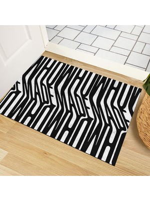 Aesco Monnhein Kapı Önü Paspası - Modern ve Şık Kapı Paspası | Ev, Ofis ve Dış Mekân Kullanımı Için (Made Made) 45X65