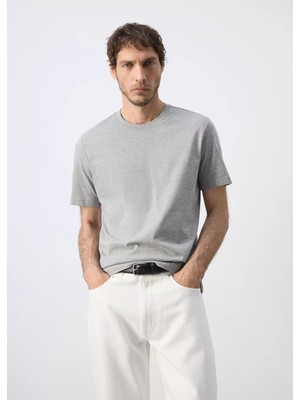 Mango 180GSM Slim Fit Tişört