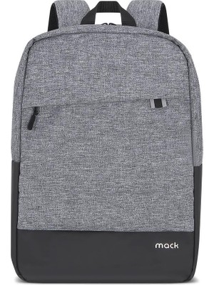 Aesco Mack Unicity Eco MCE-1104 Çevre Dostu Laptop Çantası, Macbook Sırt Çantası, MacBook Air/pro ile Uyumlu Sırt Çantası, Erkek Kadın Bilgisayar Çantası, Gri