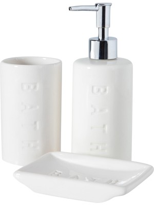 Aesco Bath 3'lü Kutulu Banyo Seti