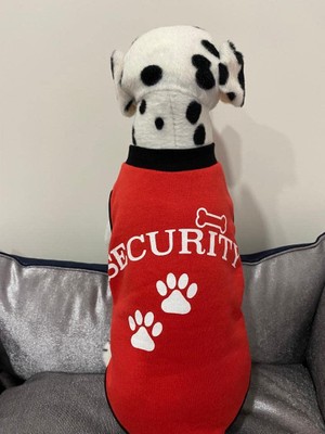 Aesco Monopetz Yeni Sezon Köpek ve Kedi Kıyafeti - Kırmızı Security Xs Beden