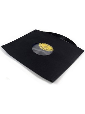 Aesco Çıtırtılı Sesler Siyah Antistatik Lp (12") Plak Zarfı (20 Adet)