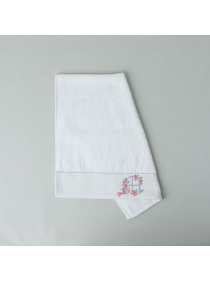Aesco Linens Ficus Bambu Yüz Havlusu 50X85 cm Beyaz